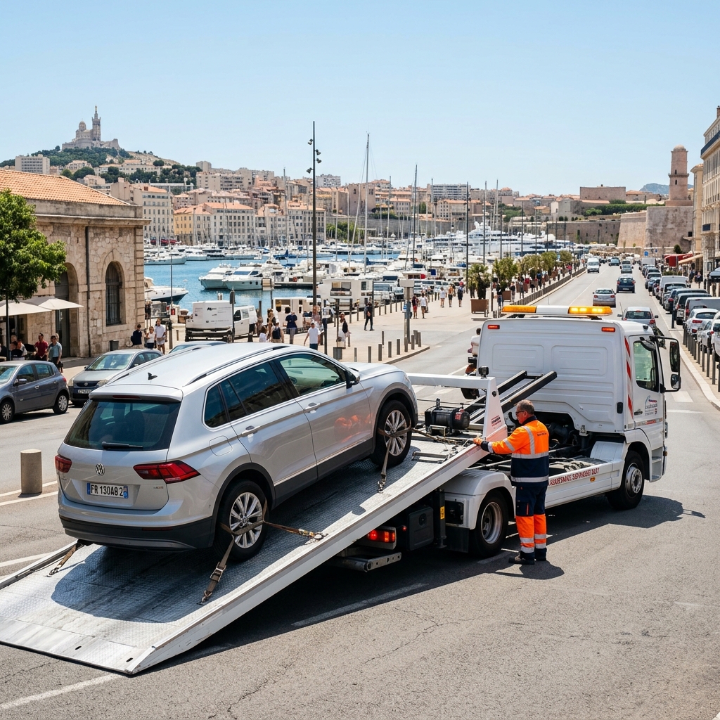 Remorquage Voiture Marseille & Bouches-du-Rhône